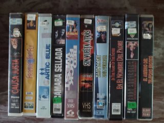 Lote 10 VHS Edición Videoclub Acción 4
