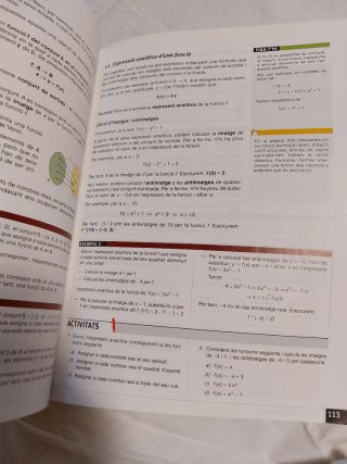 Matemàtiques I, Batxillerat aplicades a les ciè...