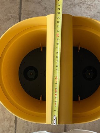 Coppia vasi a sella per ringhiera ottima qualità