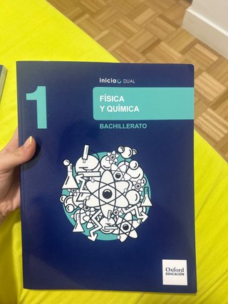 Física y química, 1 Bachillerato