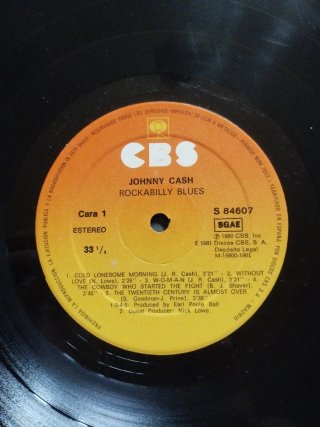 Johnny Cash Rockabilly Blues Vinilo