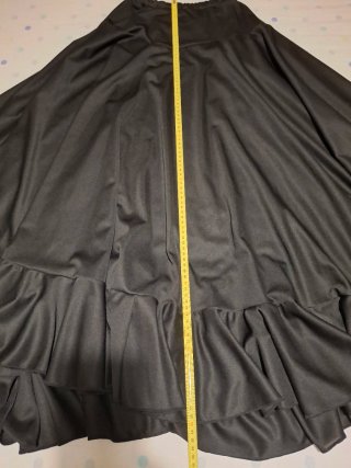 Falda de baile negra talla 40