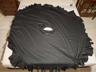 Falda de baile negra talla 40