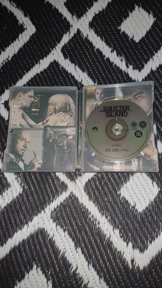 SHUTTER ISLAND STEELBOOK BLU RAY DESCATALOGADO