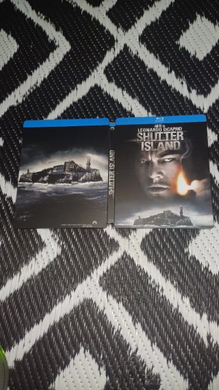 SHUTTER ISLAND STEELBOOK BLU RAY DESCATALOGADO