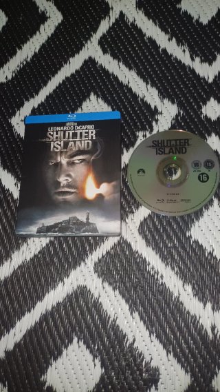 SHUTTER ISLAND STEELBOOK BLU RAY DESCATALOGADO