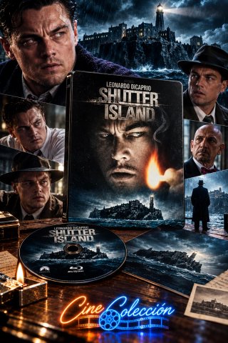 SHUTTER ISLAND STEELBOOK BLU RAY FUORI CATALOGO
