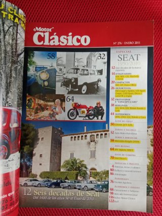 Revista motor clasico . n 276 01/2011