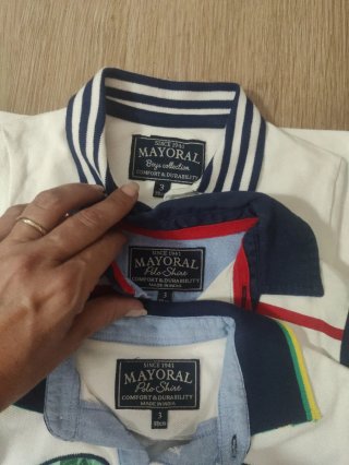 Lote 4 polos Mayoral
