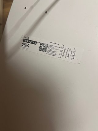 Cajonera ALEX Ikea Blanca *URGE VENTA POR MUDANZA*