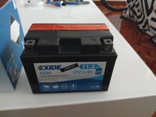 Batería Moto EXIDE ETZ14-BS AGM 11.2Ah