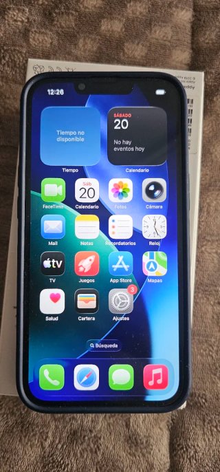 Se vende iPhone 14 azul Salud Batería 96%