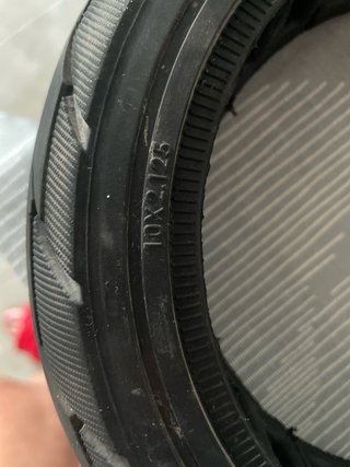 Rueda maciza patinete 10x1.25