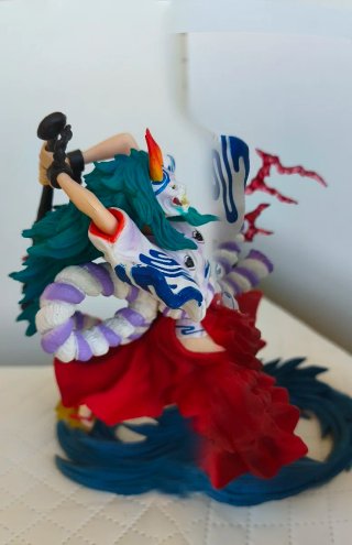 Figura Yamato One Piece Arco de Wano Con Máscara