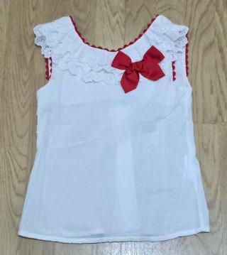 Conjunto niña falda y blusa