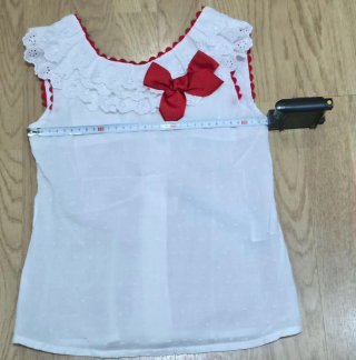 Conjunto niña falda y blusa