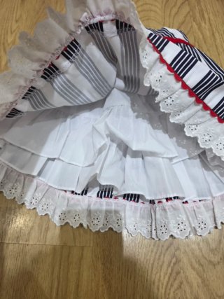 Conjunto niña falda y blusa