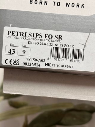 Botas de trabajo COFRA negras