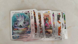 Colección Cartas Pokémon metalizadas