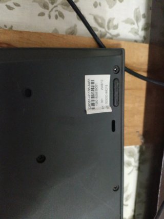 Teclado Fujitsu USB Negro