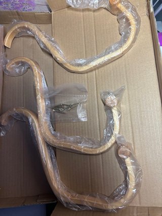 Perchero de madera rústico