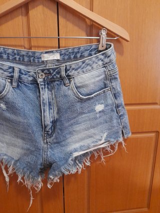 Shorts Vaqueros Desgastados