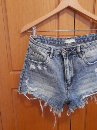 Shorts Vaqueros Desgastados