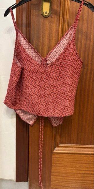 Top Renatta&Go estampado rojo