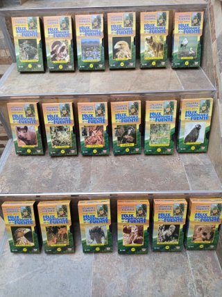 Colección 18 VHS Félix Rodríguez de la Fuente