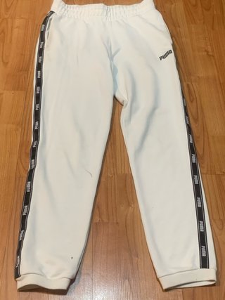 Conjunto Puma Blanco Sudadera y Pantalón