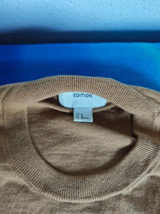 Jersey H&M Algodón Marrón Talla XL