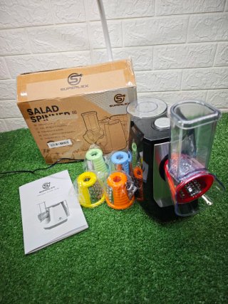 Rallador Verduras Eléctrico 5 en 1