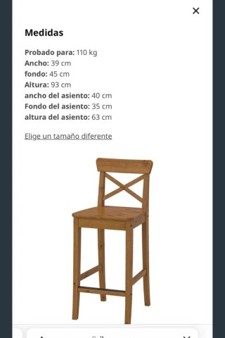 Taburetes Altos Ikea