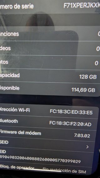 iPhone XR 128GB Azul Batería 91%