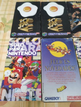 Lote VHS Nintendo