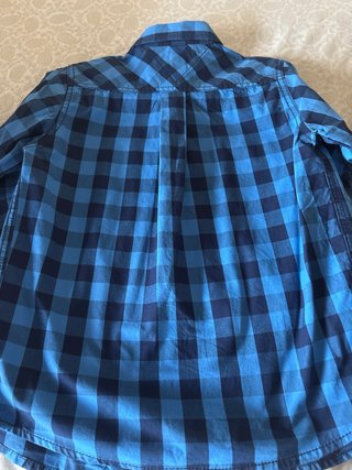 Camisa Tommy Hilfiger cuadros azul T4