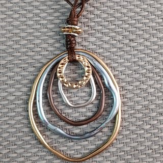 Collar Colgante Geométrico Shein Nuevo
