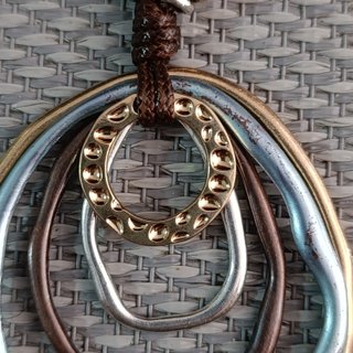 Collar Colgante Geométrico Shein Nuevo