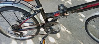 Bicicleta Plegable Negra Precio no negociable.