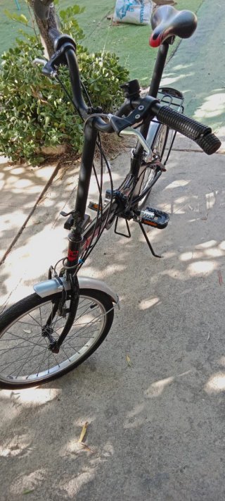 Bicicleta Plegable Negra Precio no negociable.
