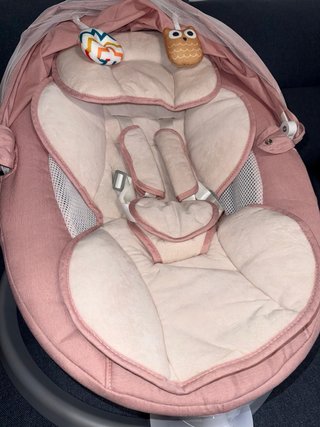 Mecedora para bebé 0-6 meses rosa