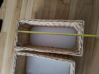 Cestas de mimbre . Perfecto estado