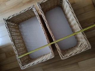 Cestas de mimbre . Perfecto estado
