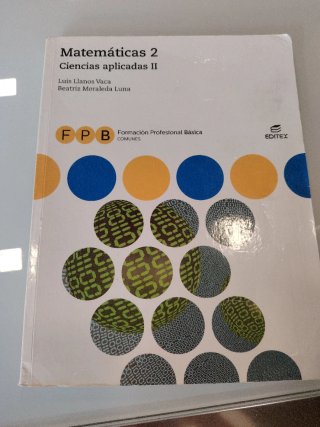Matemáticas 2, Ciencias aplicadas II