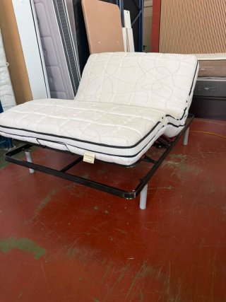 Cama articulada 135x190 + Colchón Látex
