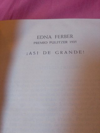 Lote 4 Libros Premios Pulitzer Novela 1937