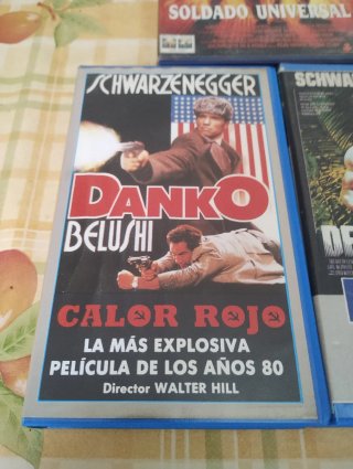 Lote VHS Acción (Español)