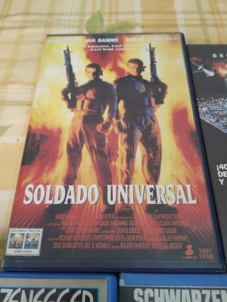 Lote VHS Acción (Español)