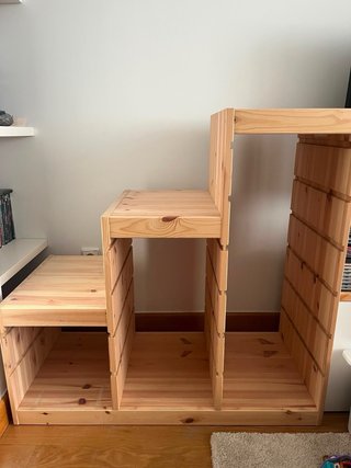 Mueble Almacenaje Juguetes Madera
