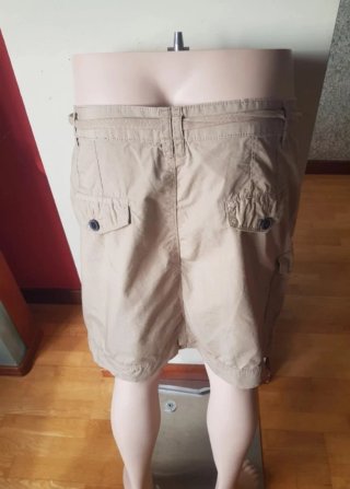 Falda beige mujer talla XS